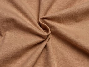 Jersey prestieradlo EXCLUSIVE orieškové 140x200 cm