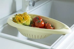 BAMA Oválny sitko s doskou, biely