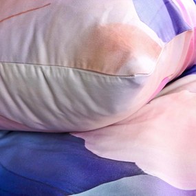 SATÉNOVÉ OBLIEČKY SATYNLOVE PREMIUM 140X200 CM, 1KS 70X80 CM KVETY
