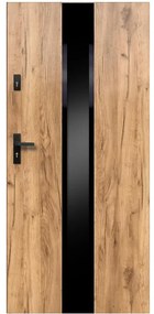 Dvere vchodové NEPTUN P55 90L Dub Sonoma