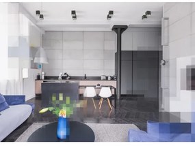 Bodové svietidlo CHLOE 1xGU10/50W/230V hranatý čierna