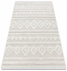 Kusový kobere Forme krémový 136x190cm