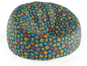 Sablio Sedací vak Cocoon ABC - 115 x 75 cm x 45 cm