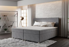 Posteľ Boxspring SIMPLE + rošt + matrac + topper, 140x200, Cosmic 160