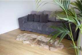 Ovčia kožušina double béžová 180x65 cm