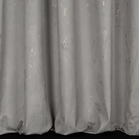 ZATEMŇOVACÍ ZÁVES NA PÁSKE NADIA 140X300 CM STRIEBORNÁ