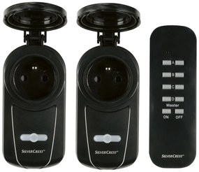 SILVERCREST® Interiérové/Exteriérové rádiové zásuvky (súprava exteriérových rádiových zásuviek, 3-dielna) (100356804)