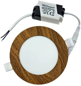 Svietidlo BC TR-145C 6W LED 4200K circle drevo
