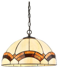 Prezent 229 - Luster na reťazi TIFFANY 2xE27/60W/230V