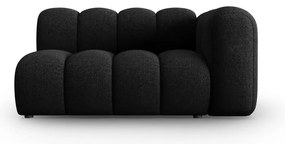 Čiernoantracitový modul pohovky (pravý roh) Lupine – Micadoni Home