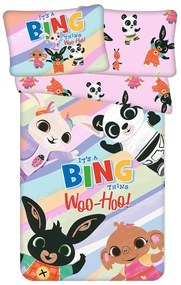 Bavlnené detské obliečky do postieľky 100x135 cm Bing "It's a thing" – Jerry Fabrics
