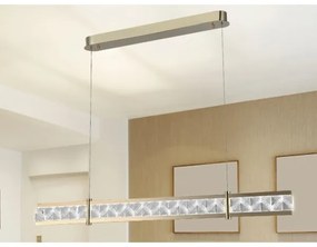 LED Stmievateľný luster na lanku ENRIQUE LED/20W/230V 3000-6000K + diaľkové ovládanie