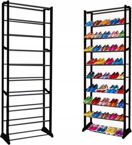 Verk Skladací botník Amazing Shoe Rack 50 párov čierna