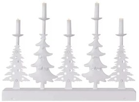 LED Vianočný svietnik LED/2xAA biela