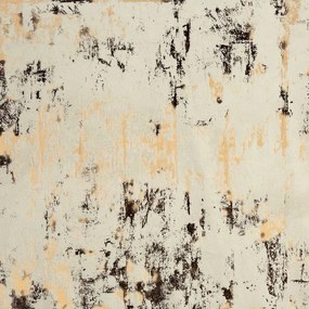 Dekorstudio Zamatový záves TONIA krémový so zlatou potlačou 140x250cm