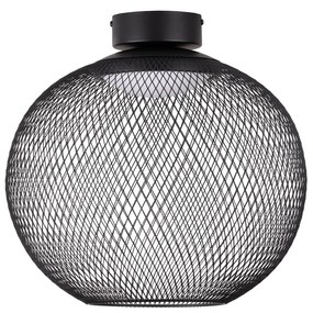 LED čierne moderné stropné svietidlo Kinetic 40