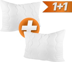Vankúš 70x90 prešívaný antialergický Ekonomik EMI 1+1 ZADARMO