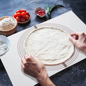 Silikónová kuchynská podložka na vaľkanie cesta 40x60 cm – Orion
