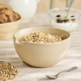 Ib Laursen Kameninová miska s lievikom Stone sand 900 ml