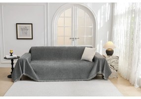 Tmavosivý 2-miestny poťah na pohovku Talo – Filumi