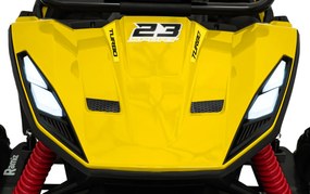 Ramiz Elektrická bugina TURBO 23 pre deti žltá