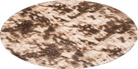 TA Koberec MR-580 Brown SILK DYED KOŁO Hnedý Okrúhly Rozmer: 130x130 cm