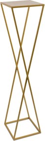 STOJAN NA KVETINÁČ LOFT5 100X24X24 CM ZLATÁ