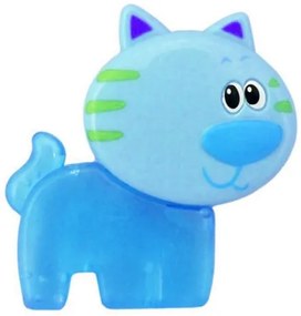 BABY MIX Chladiace hryzátko Baby Mix Mačička modré
