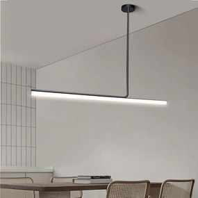 Toolight Toolight, LED stropné svietidlo 120cm, 14W, APP1659-CP, čierna, OSW-06990