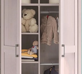 Šatníková skriňa Luca, 2-dverová