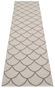 Sivý vnútorný a vonkajší behúň 70x300 cm Kotte Charcoal – Pappelina