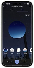 Inteligentné stropné svietidlo čierne s dymovým sklom vrátane 6 Wifi G9 - Uvas