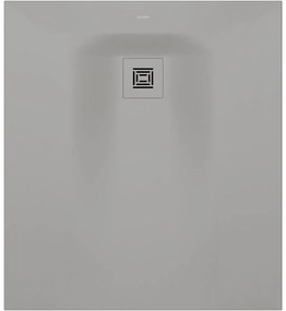 DURAVIT Sustano obdĺžniková sprchová vanička z materiálu DuraSolid, Antislip, 1000 x 900 x 30 mm, svetlo šedá matná, 720274630000000