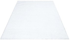 Dekorstudio Shaggy koberec CITY 500 biely Rozmer koberca: 200x290cm