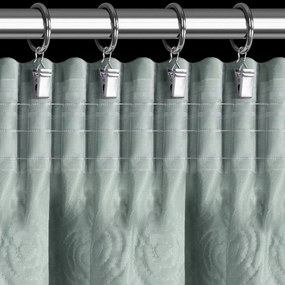 ZATEMŇOVACÍ ZÁVES NA PÁSKE EVA MINGE ROSES13 140X270 CM MÄTOVÁ