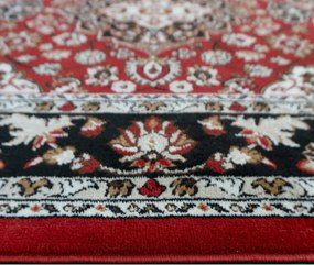 BE Koberec Lotus 9306 RED – červený obdĺžnikový Rozmer: 160x220 cm