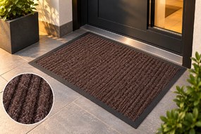 Textilná rohožka CLEAN BROWN rozmer: 40x60 cm
