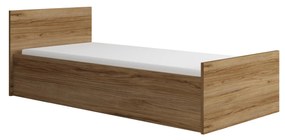 Jednolôžková posteľ 80 cm Manton M28 (dub catania). Akcia -20%. Vlastná spoľahlivá doprava až k Vám domov. 1123900