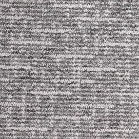 Betap, Koberec metráž Novelle 70, na mieru, šíře 4m, šedá, twinback (filc+juta), obývacia izba