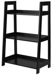 Livarno home Regál s 3 policami, čierna  (100392726)
