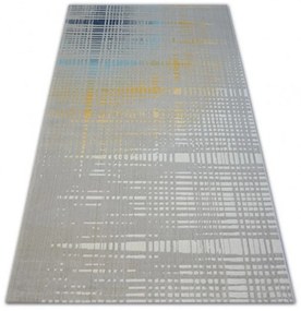 Kusový koberec PP Mriežka sivý 160x230cm