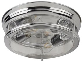 Searchlight 5182CC - Stropné svietidlo EDINBURGH I 2xE27/40W/230V chróm