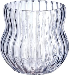 PEARL Lampáš sklenený 14 cm - číra
