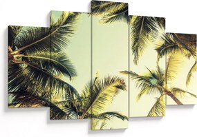 Obraz s kokosovými palmami (150x105 cm)