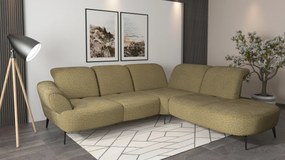 XXXLutz ROHOVÁ SEDAČKA, textil, olivovozelená Sit & More - Sedačky - 00014401321F