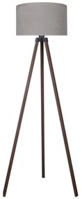 Brilagi - Stojacia lampa VELVET 1xE27/60W/230V hnedá/šedá