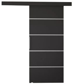 Posuvné dvere Marin 3 (čierna). Vlastná spoľahlivá doprava až k Vám domov. 1032059
