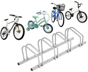 Stojan na bicykle so 4 miestami