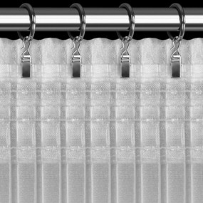 ZÁCLONA NA PÁSKE ESEL 400X250 CM BIELA