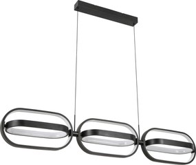 XXXLutz ZÁVESNÉ LED SVIETIDLO, 123/21/250 cm Novel - Interiérové svietidlá - 008227141204